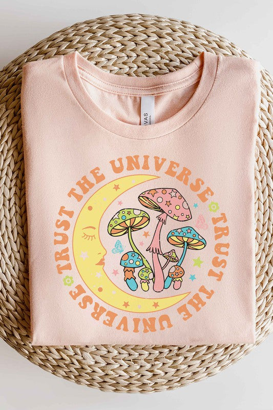 MUSHROOM UNIVERSE GRAPHIC T SHIRT