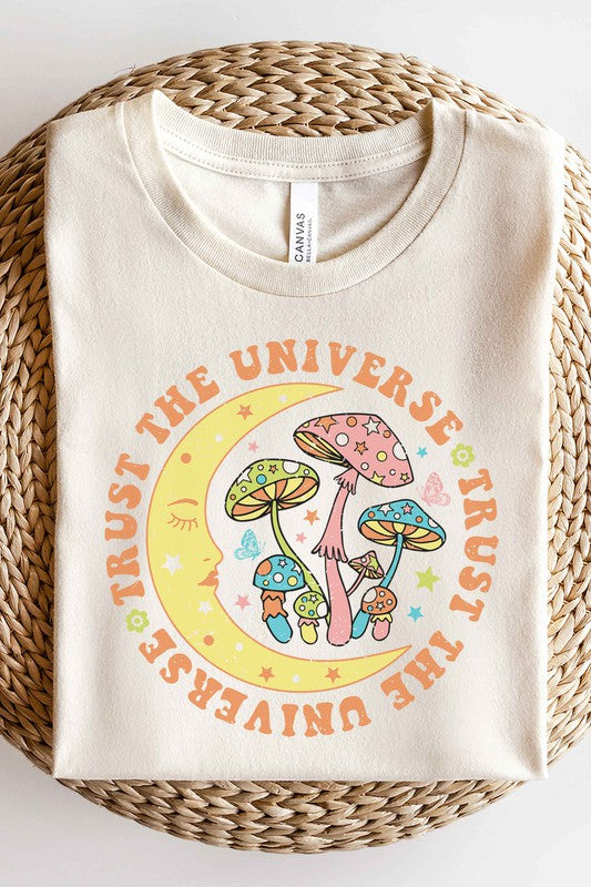 MUSHROOM UNIVERSE GRAPHIC T SHIRT