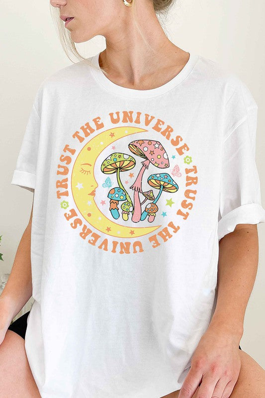 MUSHROOM UNIVERSE GRAPHIC T SHIRT