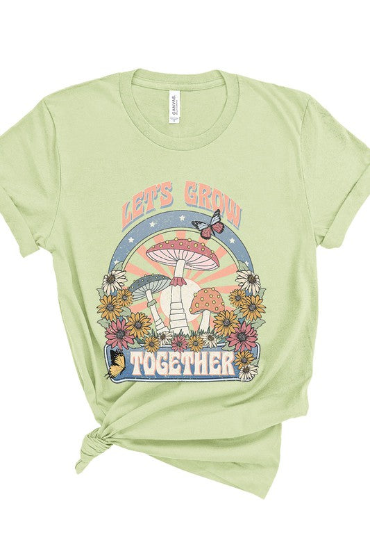 Lets Grow Together Unisex Short Sleeve