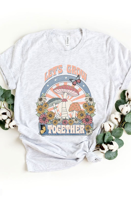 Lets Grow Together Unisex Short Sleeve