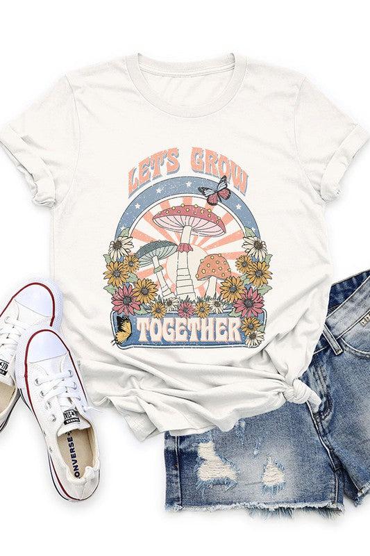 Lets Grow Together Unisex Short Sleeve