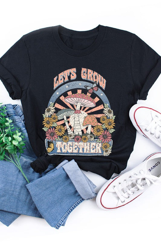 Lets Grow Together Unisex Short Sleeve