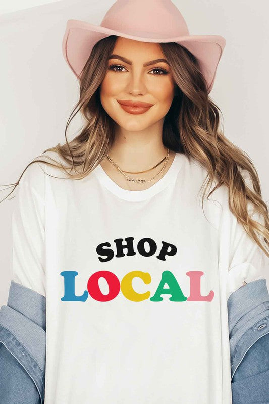 SHOP LOCAL GRAPHIC TEE