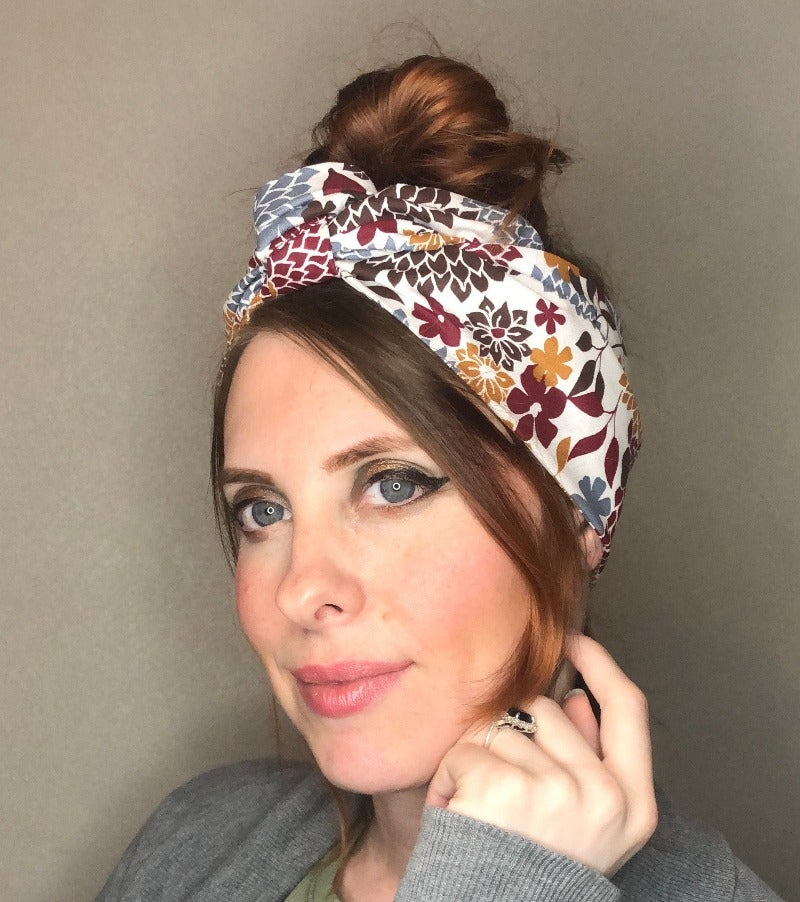 Lilly Headband/ Head Band/ Hair Accessory/ Hair Tie/ Head Wrap/ Self Tie